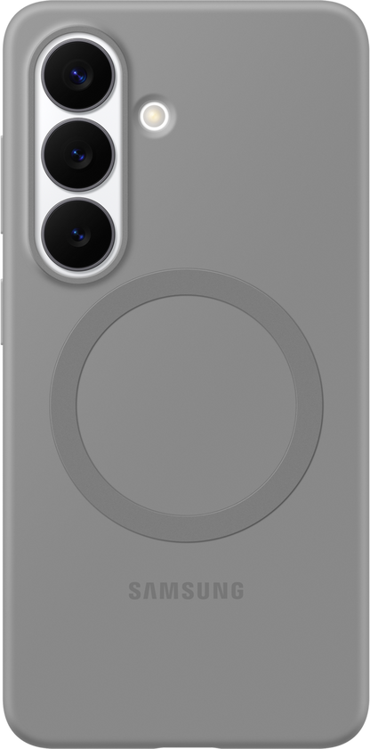 Custodia per Samsung Galaxy S26 S942, Silicone Magnet Case, Grigio EF-ES942CJEGWW