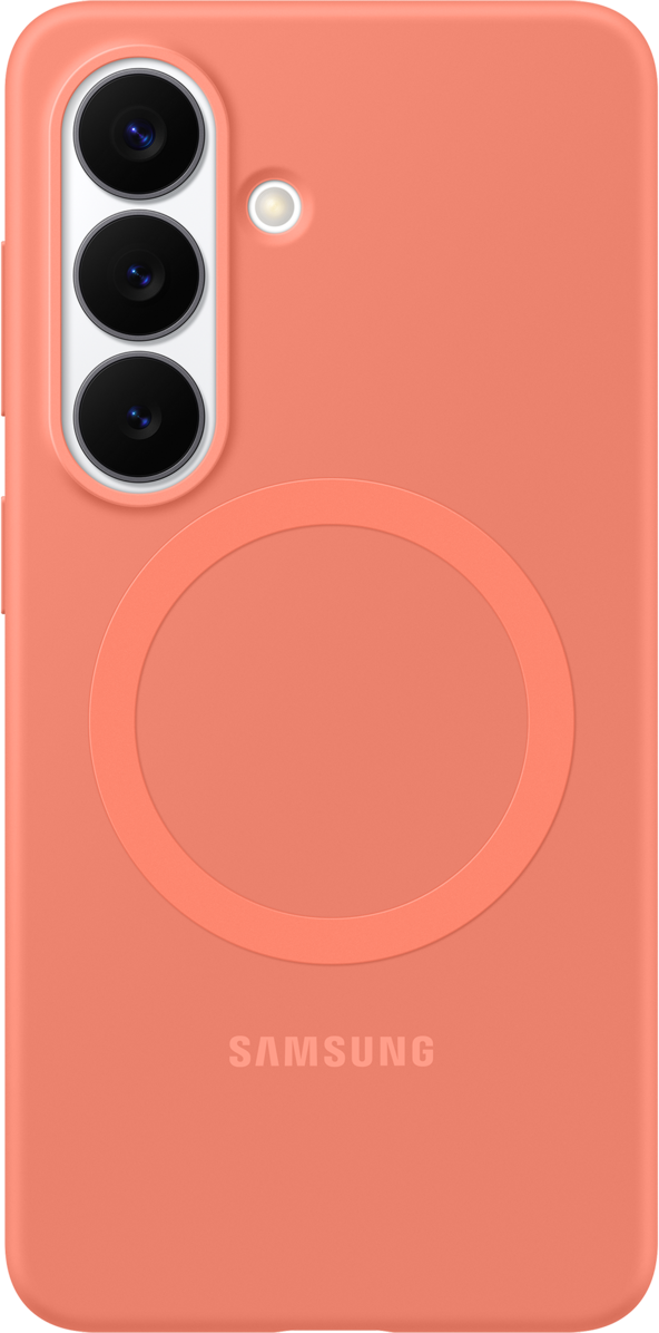 Custodia per Samsung Galaxy S26 S942, Silicone Magnet Case, Rossa EF-ES942COEGWW