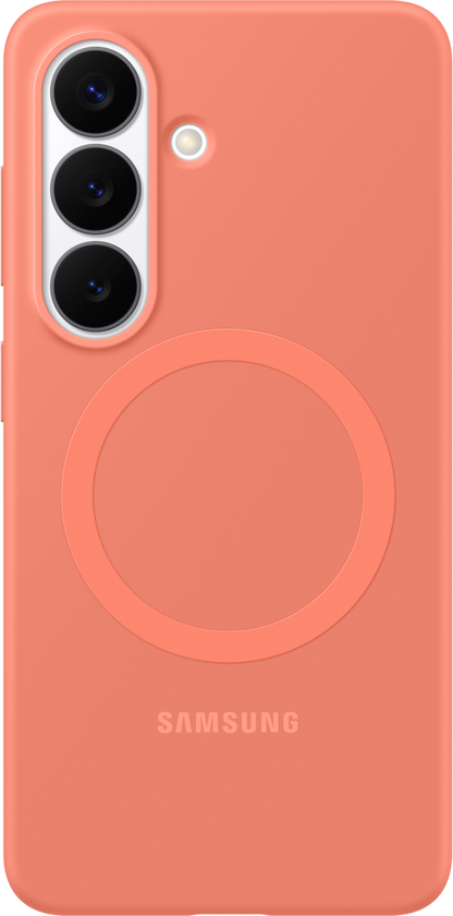 Custodia per Samsung Galaxy S26 S942, Silicone Magnet Case, Rossa EF-ES942COEGWW