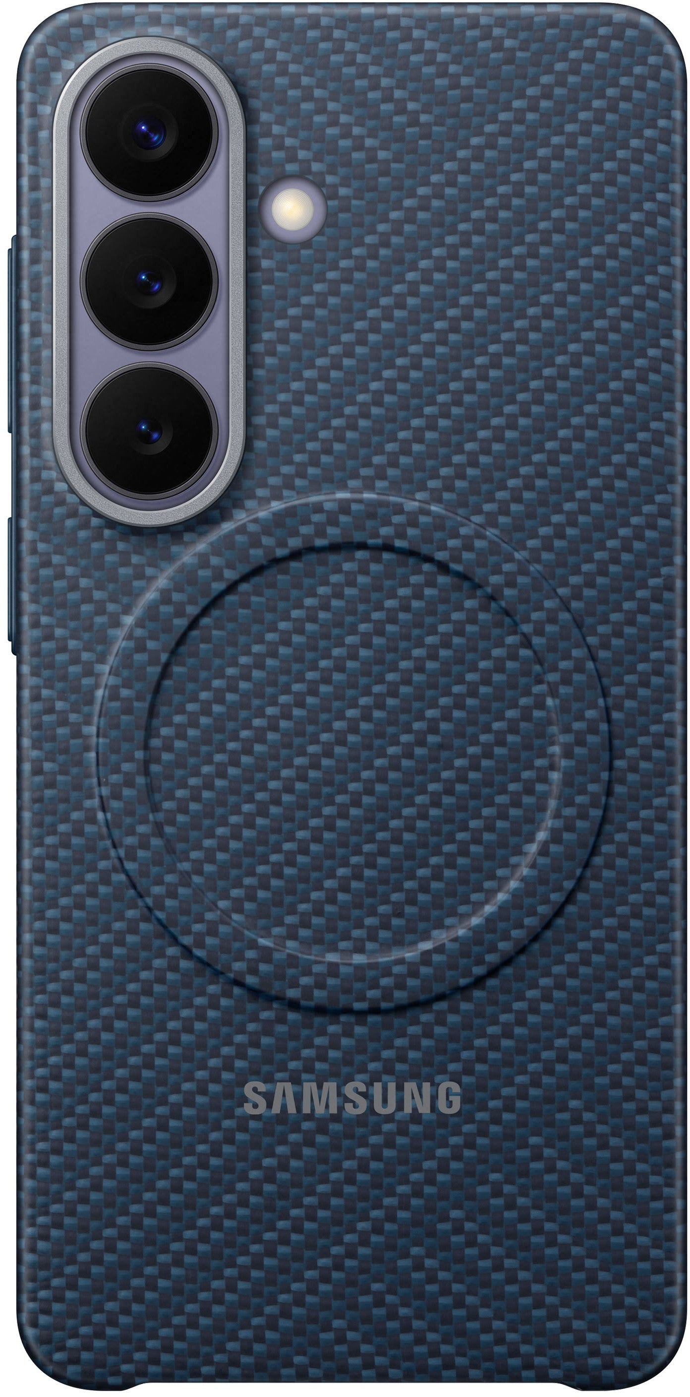 Custodia per Samsung Galaxy S26 S942, Carbon Magnet Case, Viola EF-KS942SCEGWW