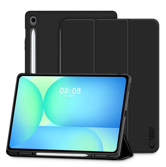 Case for Samsung Galaxy Tab S10 FE+, Tech-Protect, SC PEN, Black