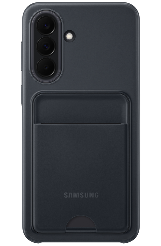 Custodia per Samsung Galaxy A37 5G, Card Slot Case, Nera EF-OA376TBEGWW