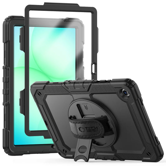 Custodia per Samsung Galaxy Tab A11+ / Tab A9+, Tech-Protect, Solid, Nera