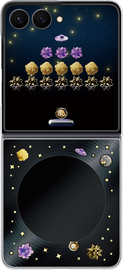 Custodia per Samsung Galaxy Z Flip8 F776, FlipSuit Case, Nera EF-FF776CBEGWW