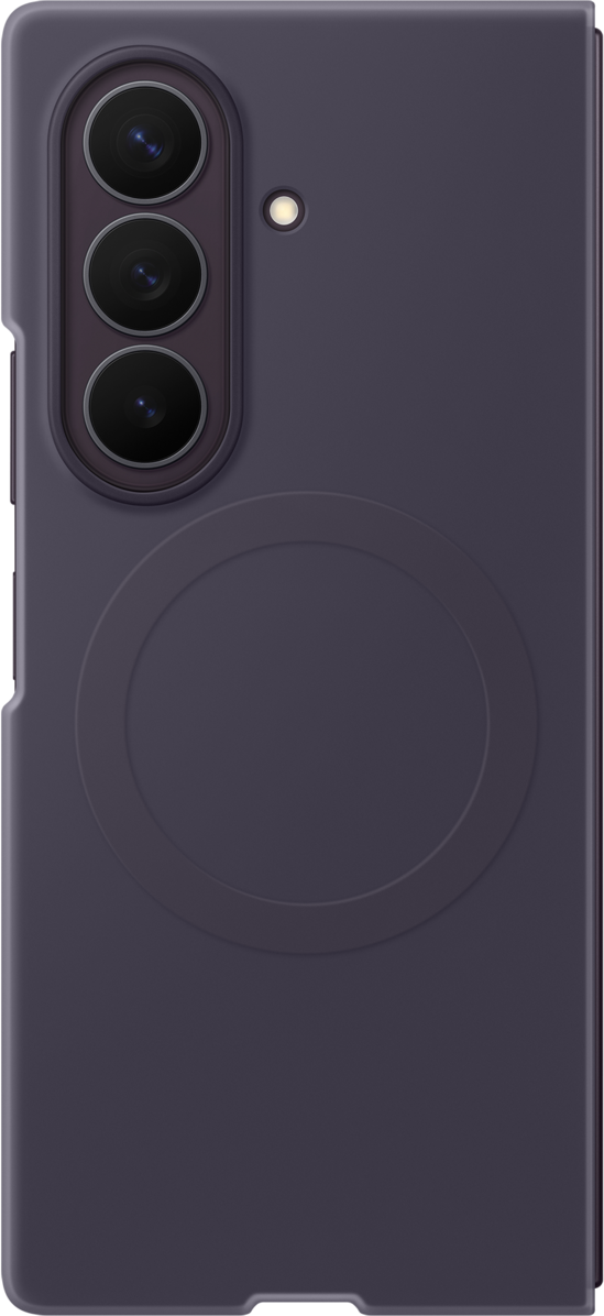 Custodia per Samsung Galaxy Z Fold8 Ultra F976, Silicone Magnet Case, Viola EF-EF976CVEGWW