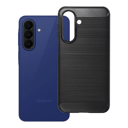 Custodia per Samsung Galaxy A27 5G, OEM, Carbonio, Nera