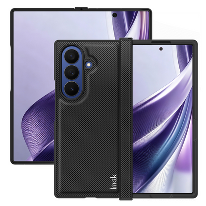 Custodia per Samsung Galaxy Z Fold8 Ultra F976, Imak, Carbonio, Nera