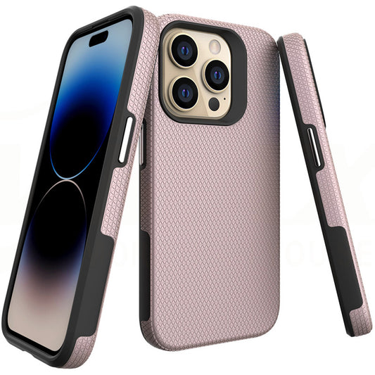 Custodia per Samsung Galaxy A15 5G A156 / A15 A155, Vmax, Triangle, Rosa Oro
