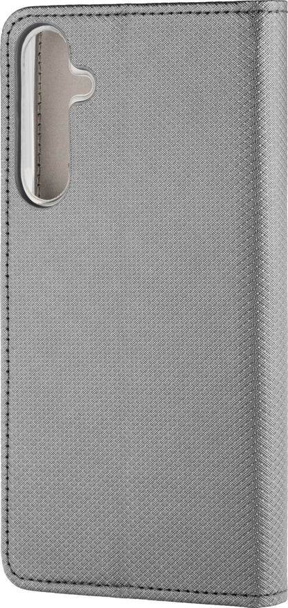 Custodia per Samsung Galaxy J3 (2017) J330, OEM, Smart Magnet, Grigio