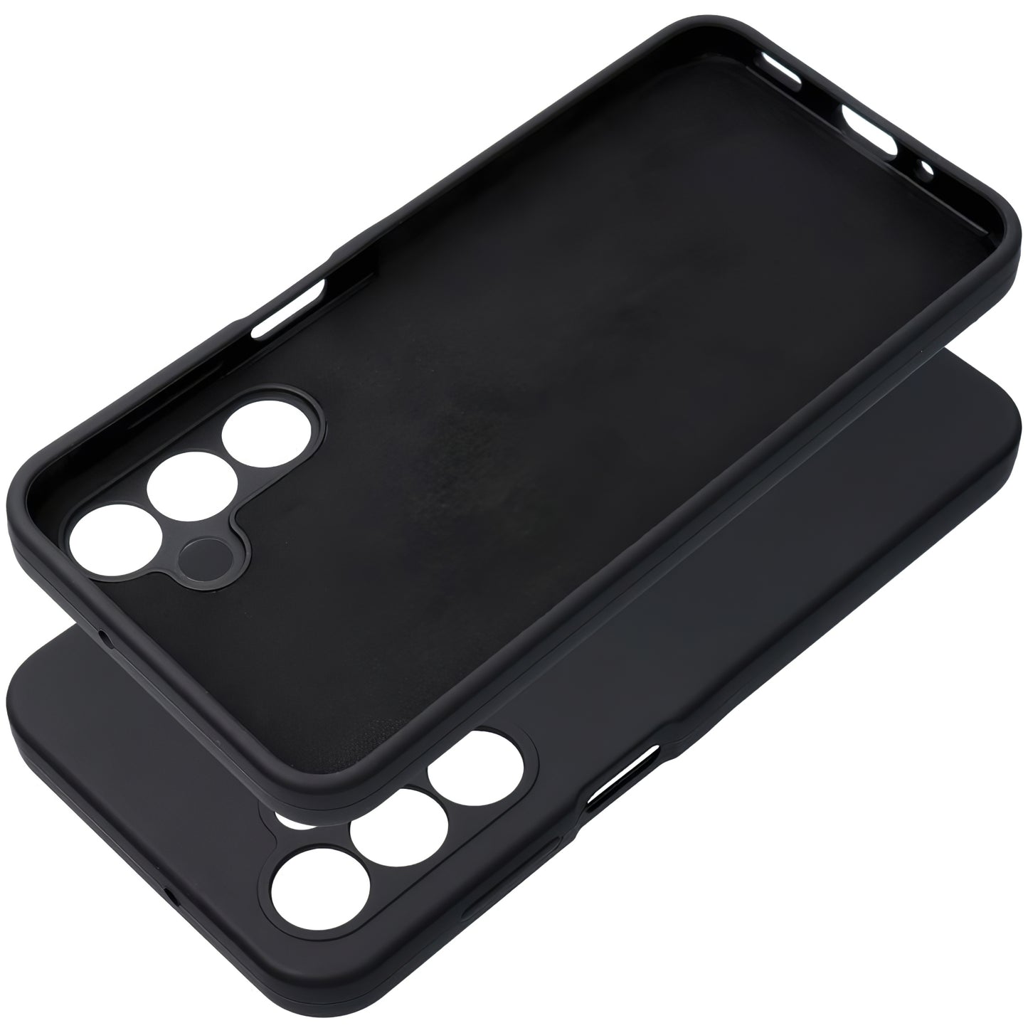 Custodia per Samsung Galaxy A16 5G A166 / A16 4G A165, OEM, Silicone, Nera