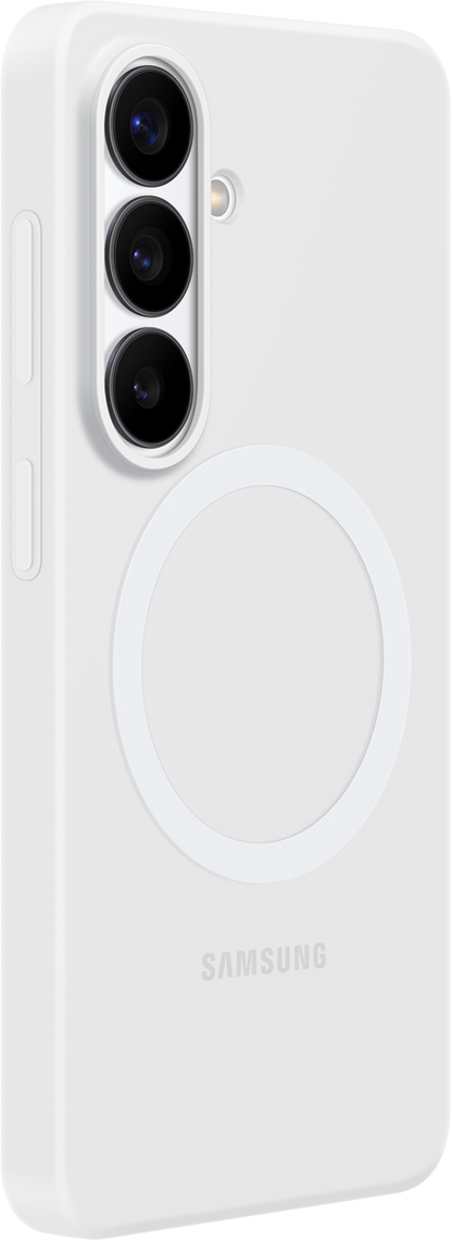 Custodia per Samsung Galaxy S26 S942, Silicone Magnet Case, Bianca EF-ES942CWEGWW