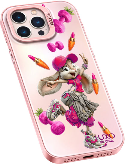 Custodia per Samsung Galaxy A37 5G / A56 A566 / A36 A366, LUXO So CooL, ArcadiA Rabbit, Multicolore