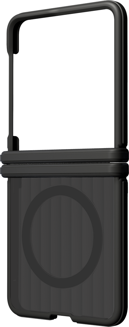Custodia per Samsung Galaxy Z Flip8 F776, Hybrid Shield Magnet Case, Nera GP-FPF776YCBBW