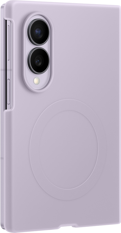 Custodia per Samsung Galaxy Z Fold8 F971, Silicone Magnet Case, Viola EF-EF971CVEGWW