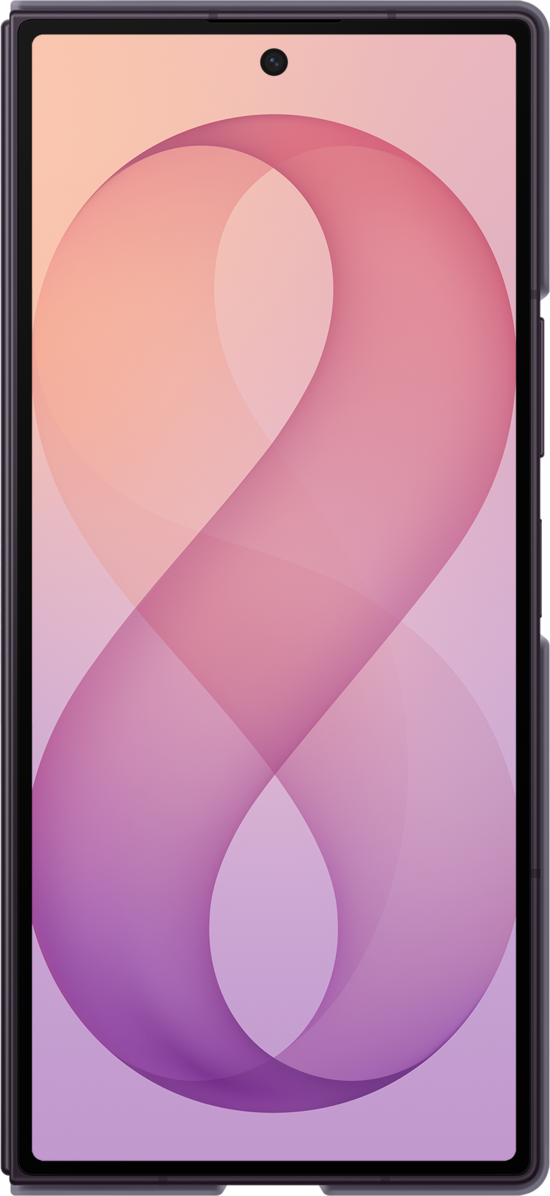 Custodia per Samsung Galaxy Z Fold8 Ultra F976, Silicone Magnet Case, Viola EF-EF976CVEGWW