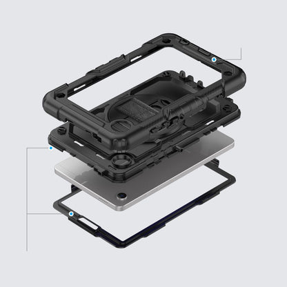 Custodia per Samsung Galaxy Tab A11 / Tab A9, Tech-Protect, Solid360, Nera