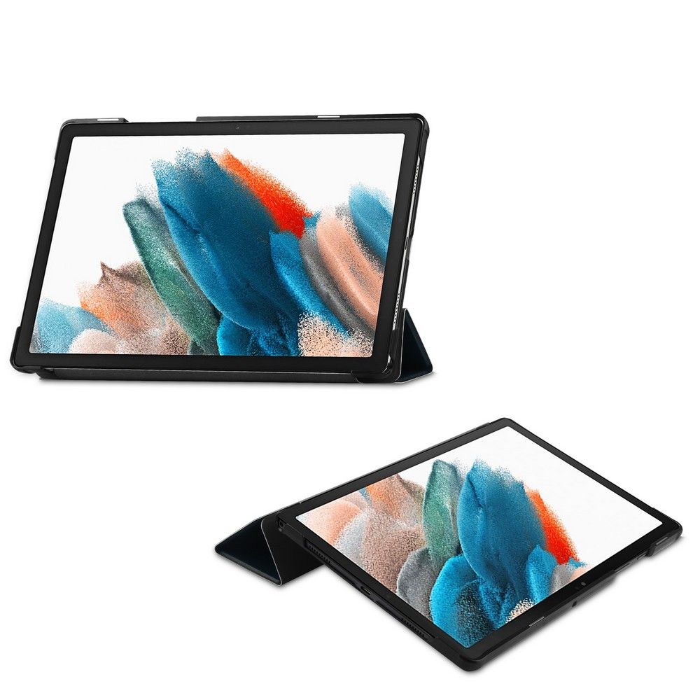 Custodia per Samsung Galaxy Tab A8 10.5 (2021), Tech-Protect, SmartCase Sad Cat, Multicolore