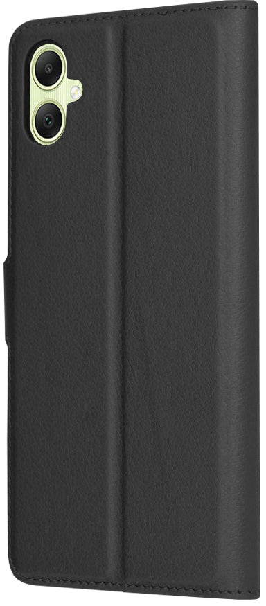 Custodia per Samsung Galaxy A05 A055, Techsuit, Leather Folio, Nera