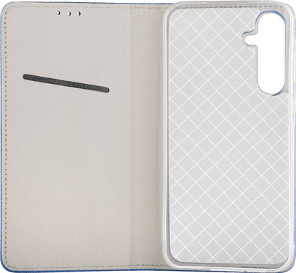 Custodia per Samsung Galaxy A13 A137 / A13 A135, OEM, Smart Magnet, Blu Navy