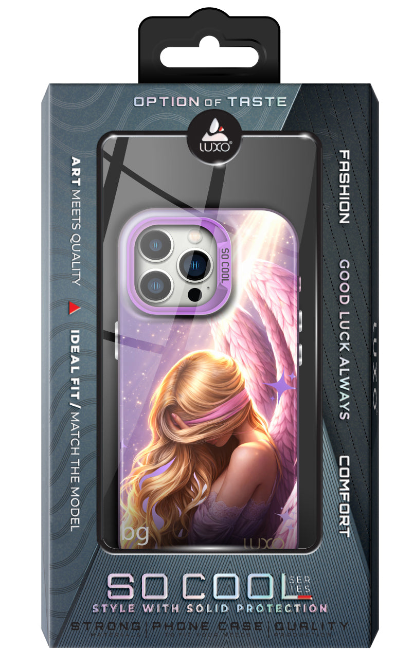 Custodia per Samsung Galaxy A13 A137 / A04s A047 / A13 A135 / A13 5G A136, LUXO So CooL, ArcadiA Angel, Multicolore