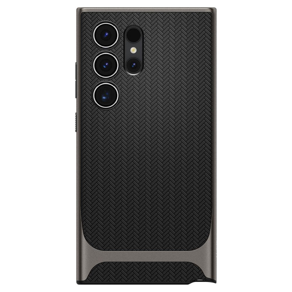 Custodia per Samsung Galaxy S24 Ultra S928, Spigen, Neo Hybrid, Grigio ACS07305