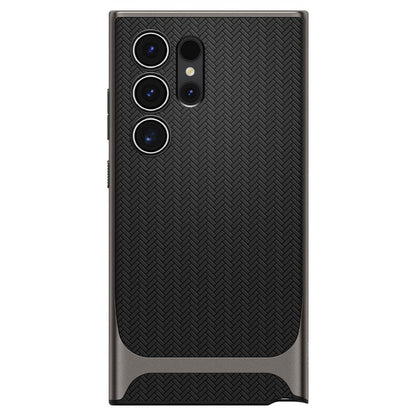 Custodia per Samsung Galaxy S24 Ultra S928, Spigen, Neo Hybrid, Grigio ACS07305