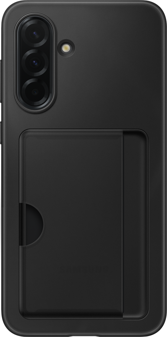 Custodia per Samsung Galaxy A36 A366, Card Slot Case, Nera EF-OA366TBEGWW