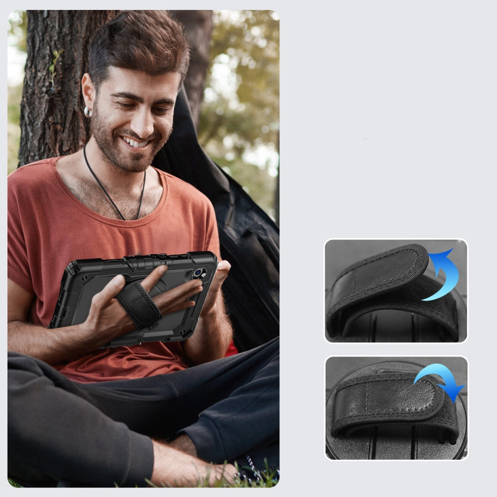 Custodia per Samsung Galaxy Tab A11 / Tab A9, Tech-Protect, Solid, Nera