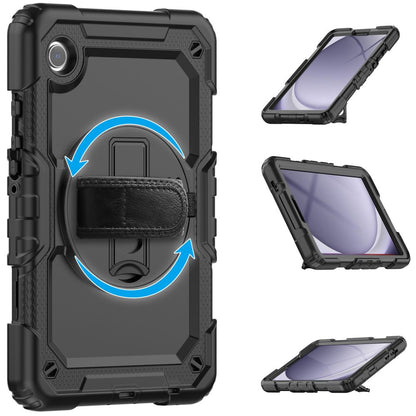 Custodia per Samsung Galaxy Tab A11 / Tab A9, Tech-Protect, Solid360, Nera
