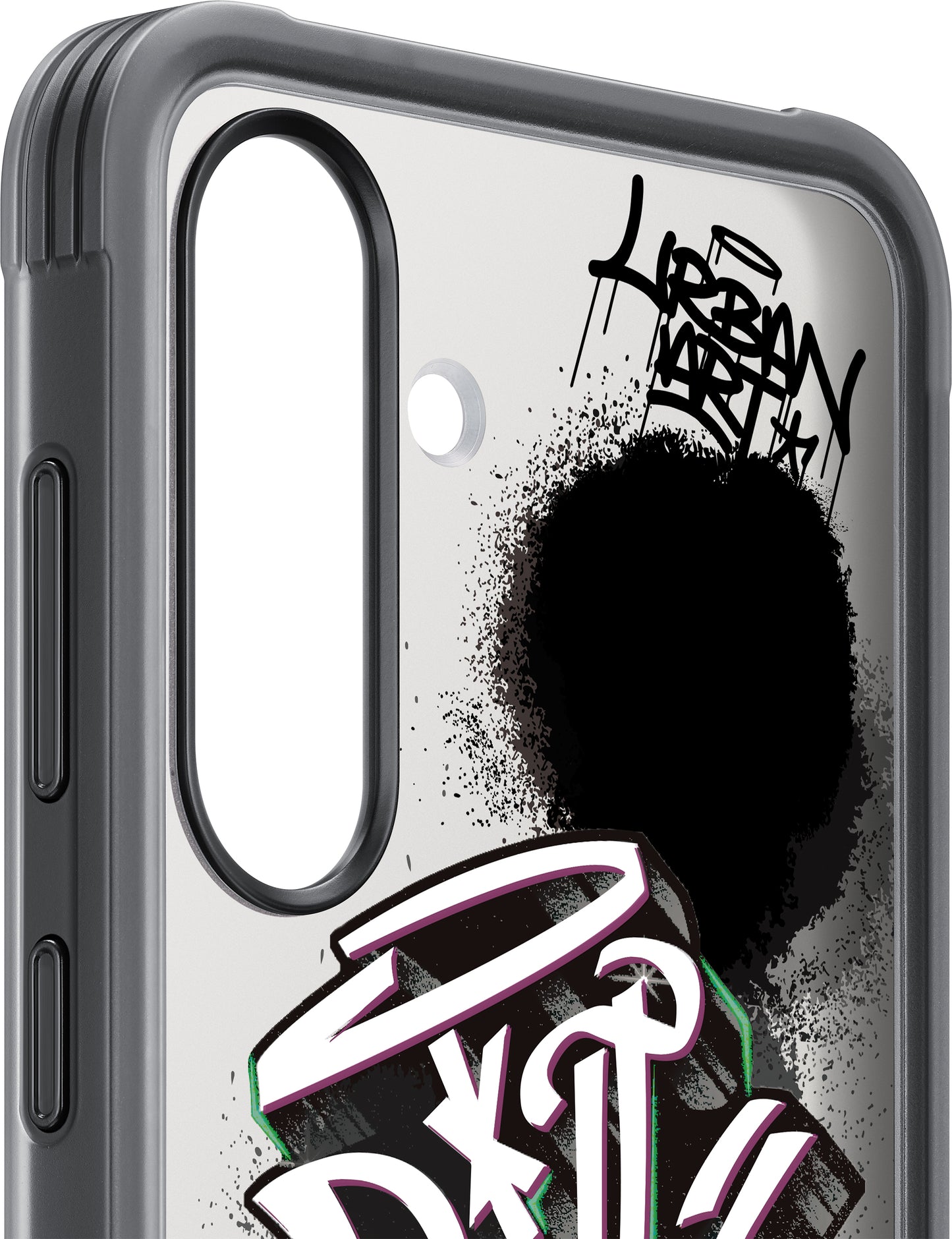 Custodia per Samsung Galaxy S25 S931, FlipSuit Rugged Case, Nera EF-JS931CBEGWW