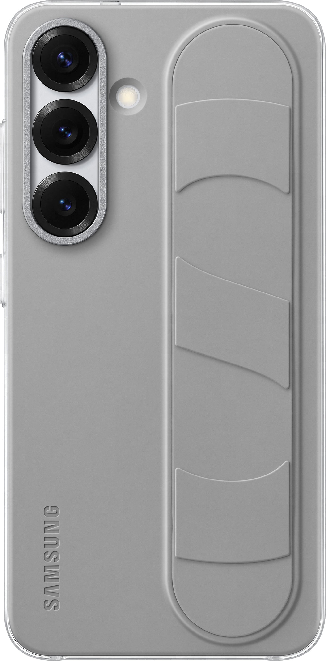 Custodia per Samsung Galaxy S25 S931, Standing Grip, Grigio EF-GS931CJEGWW