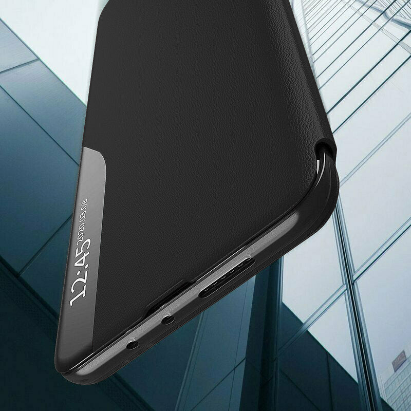 Custodia per Samsung Galaxy S22 Ultra 5G S908, Techsuit, eFold, Nera