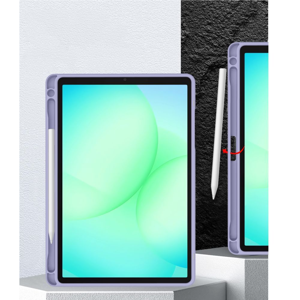 Custodia per Samsung Galaxy Tab A11 / Tab A9, Tech-Protect, SC PEN Hybrid, Viola