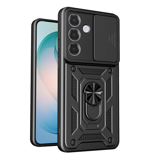 Custodia per Samsung Galaxy S26 Plus S947, Techsuit, CamShield, Nera