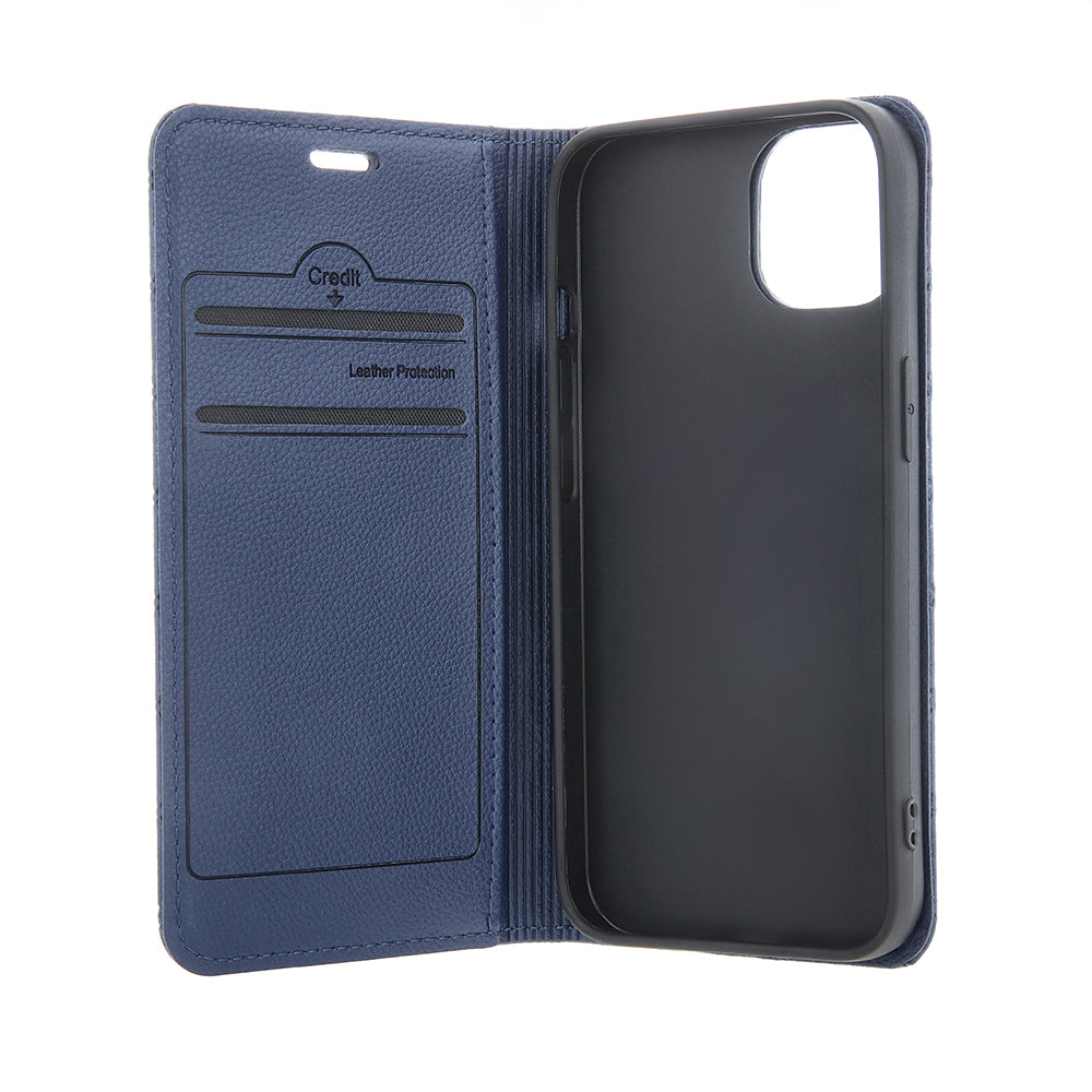 Custodia per Samsung Galaxy A56 A566, OEM, Smart Caro, Blu Navy