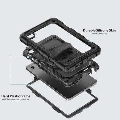 Custodia per Samsung Galaxy Tab A11 / Tab A9, Tech-Protect, Solid, Nera
