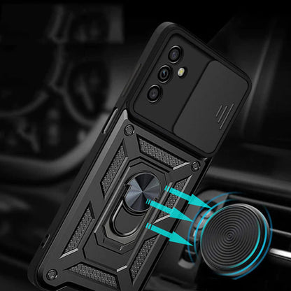Custodia per Samsung Galaxy A04s A047 / A13 5G A136, Techsuit, CamShield, Nera