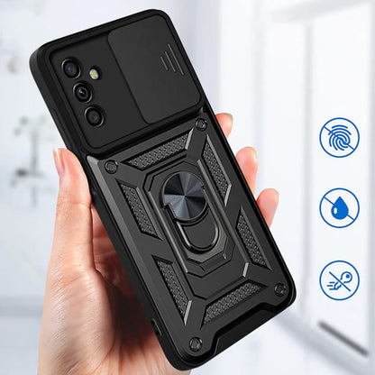 Custodia per Samsung Galaxy A04s A047 / A13 5G A136, Techsuit, CamShield, Nera