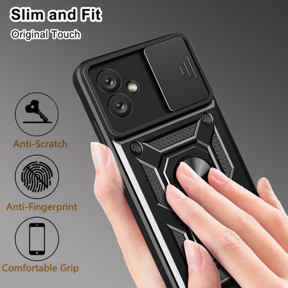 Custodia per Samsung Galaxy A05 A055, Techsuit, CamShield, Nera