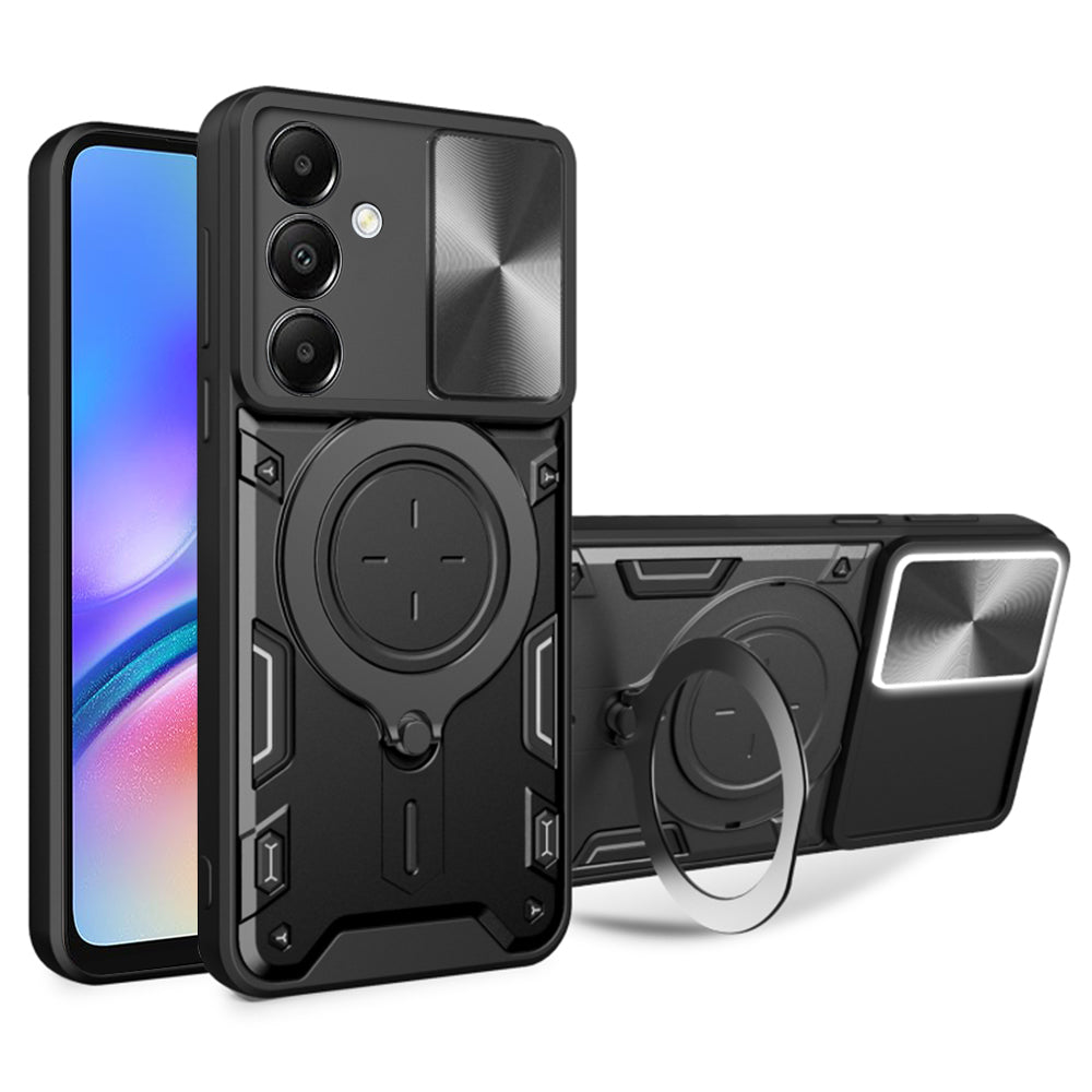 Custodia per Samsung Galaxy A05s A057, Techsuit, CamGuard Pro, Nera