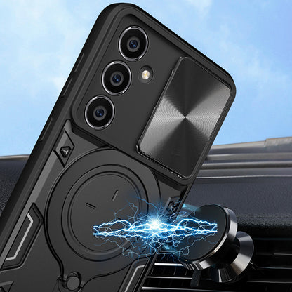 Custodia per Samsung Galaxy A05s A057, Techsuit, CamGuard Pro, Nera