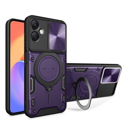 Case for Samsung Galaxy A06 A065, Techsuit, CamGuard Pro, Purple