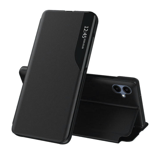 Custodia per Samsung Galaxy A06 A065, Techsuit, eFold, Nera