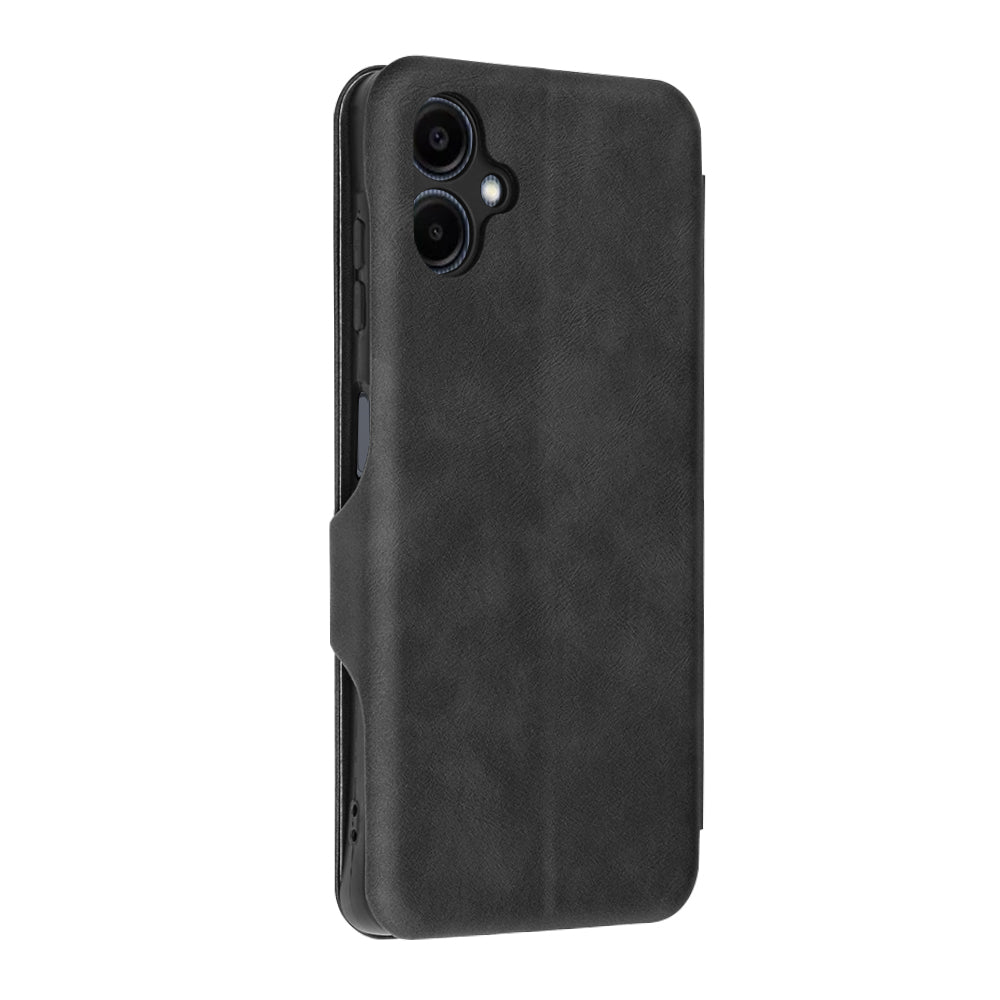 Custodia per Samsung Galaxy A06 A065, Techsuit, Safe Wallet Plus, Nera