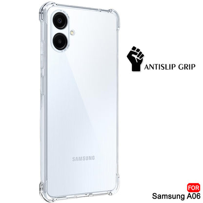 Custodia per Samsung Galaxy A06 A065, Techsuit, Shockproof Clear, Trasparente