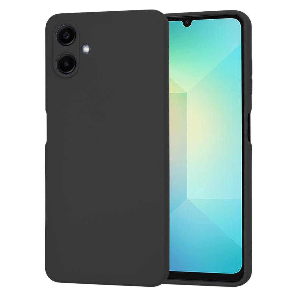 Custodia per Samsung Galaxy A06 A065, Techsuit, SoftFlex, Nera