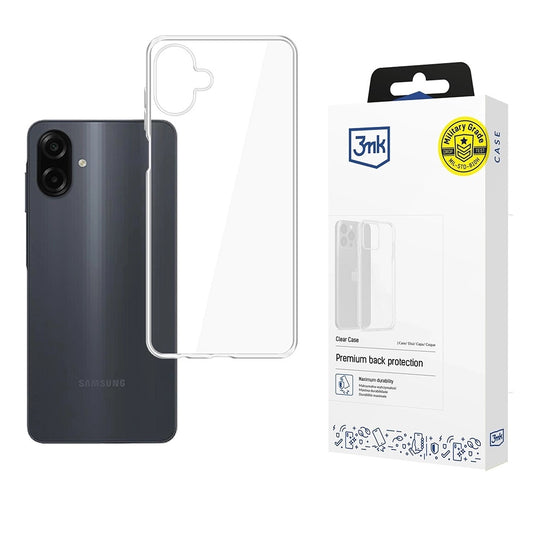 Custodia per Samsung Galaxy A07 4G A075, 3MK, Clear, Trasparente