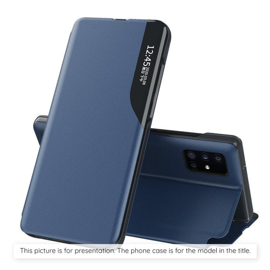 Custodia per Samsung Galaxy A07 4G A075, Techsuit, eFold, Blu Scuro