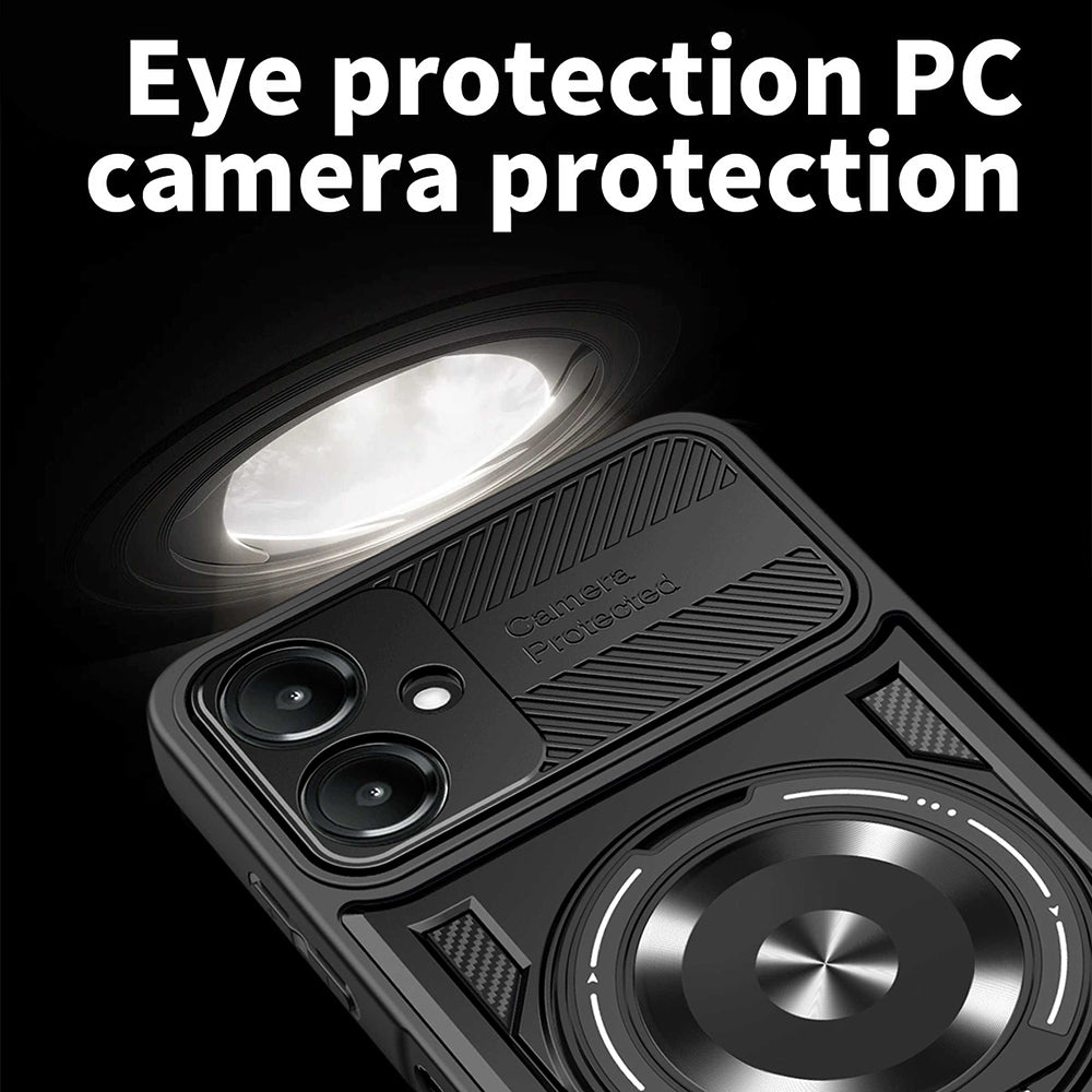 Custodia per Samsung Galaxy A07 4G A075, Techsuit, RuggedCam, Blu
