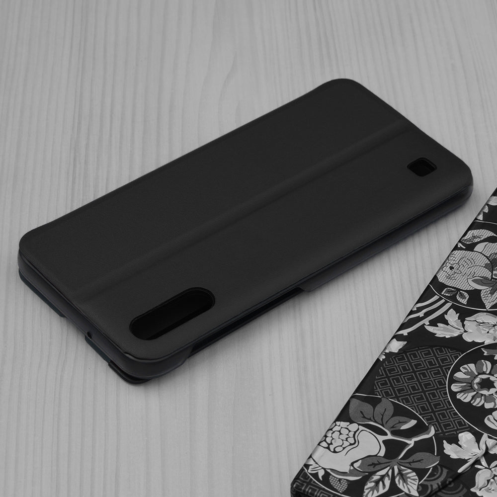 Custodia per Samsung Galaxy A10 A105 / M10 M105, Techsuit, eFold, Nera